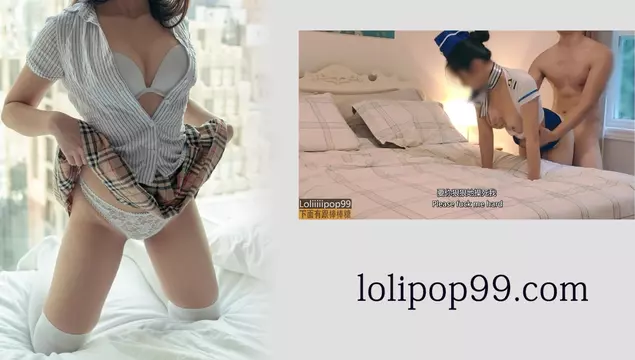 18-year-old Asian student rides his dick after classes