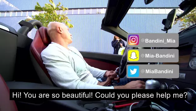 Random Passerby Sucks Me Off in a Convertible and Fucks in Public View