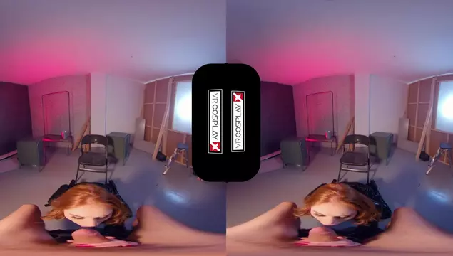 Cosplay VR Porn – Black Widow Rides a Hard Cock