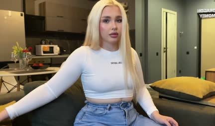 POV porn: Russian slut sucks perfectly