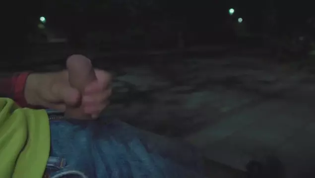 Holy Shit, Saw a Stranger Jerking in the Park and Helped Him Cum