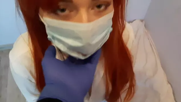Quarantine Sex Video with a Redhead Slut Sucking Dick